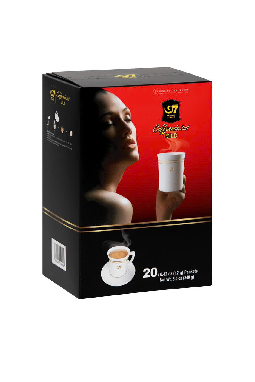 Растворимый кофе G7 Coffeemix MILD 3-в-1 20 пакетов — изображение 3